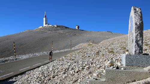 Mont Ventoux mit Raddenkmal