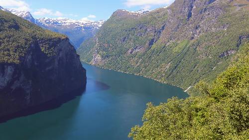 Blick von der Adlerkurve