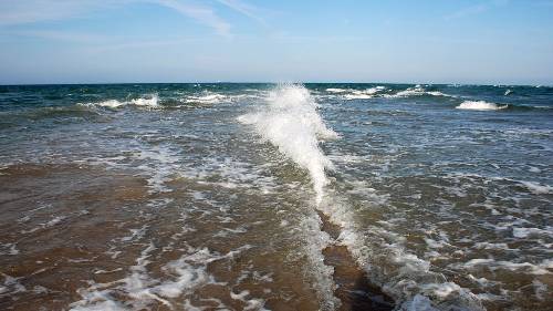 Zusammenfluss von Ost- und Nordsee